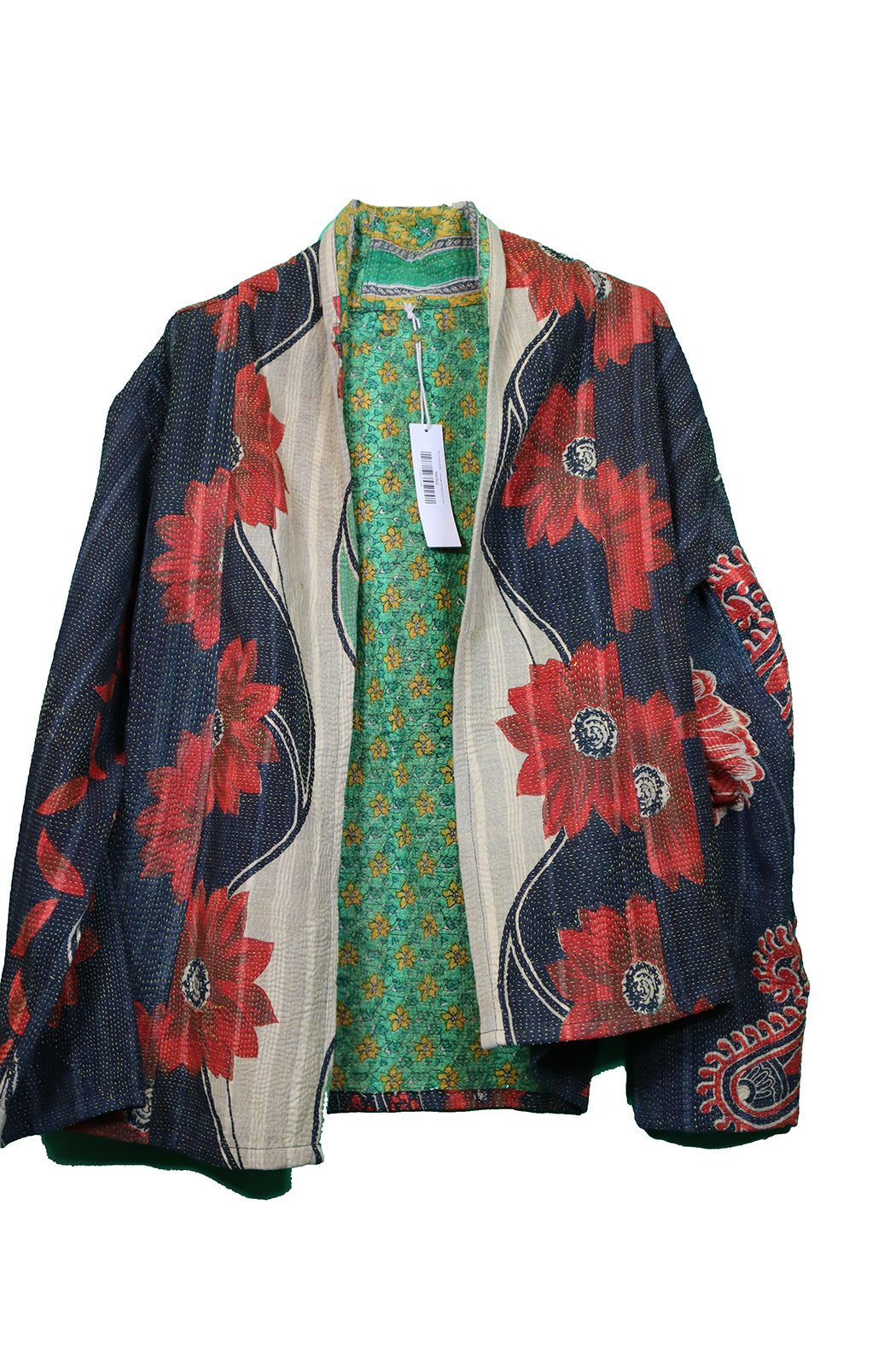 Ally Kantha Jakke – Vintage Bomuld (One Size) | MASALA