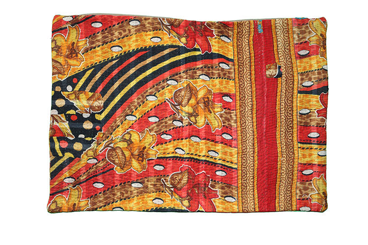 Sari Vintage Kantha Kissen 50*70 cm