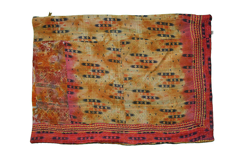Sari Vintage Kantha Kissen 50*70 cm