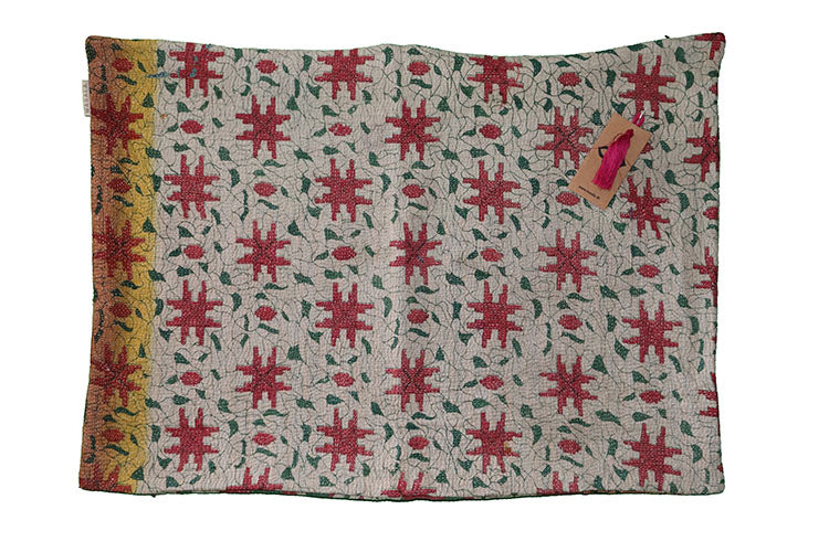 Sari Vintage Kantha Kissen 50*70 cm
