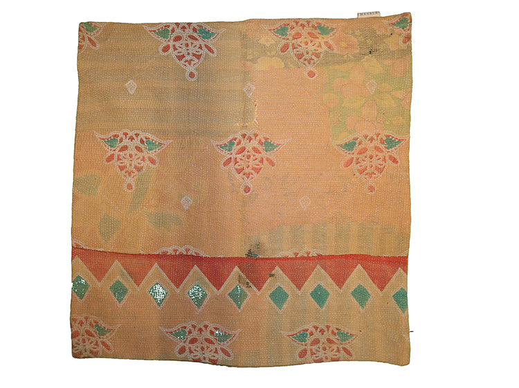 Sari vintage kantha pude 60*60 cm