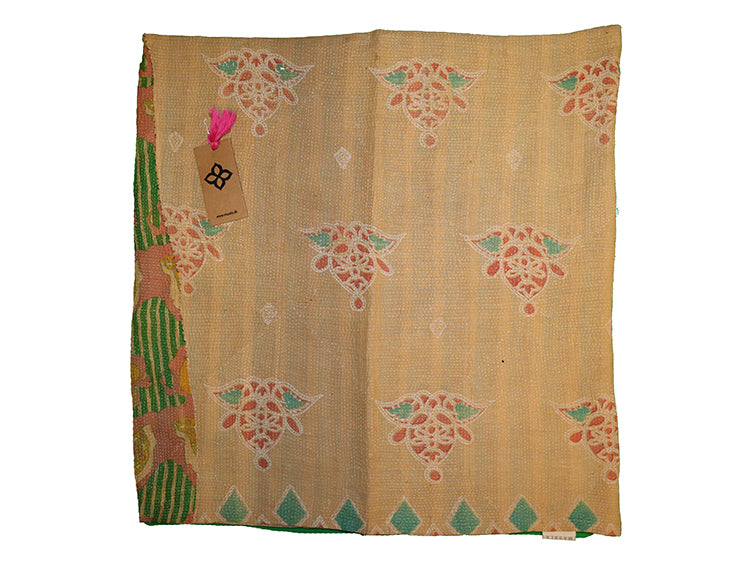 Sari vintage kantha pude 60*60 cm