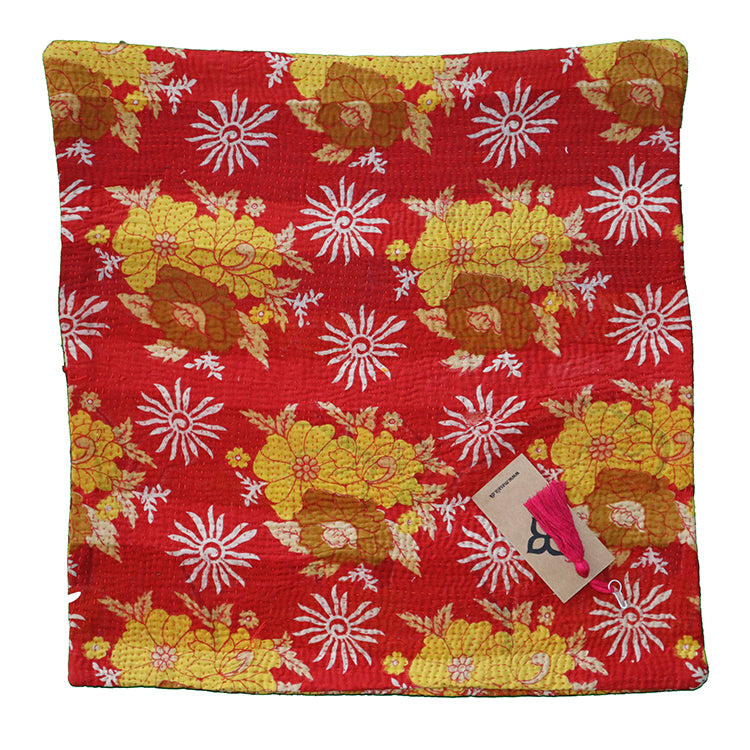Sari vintage kantha cushion 45*45 cm