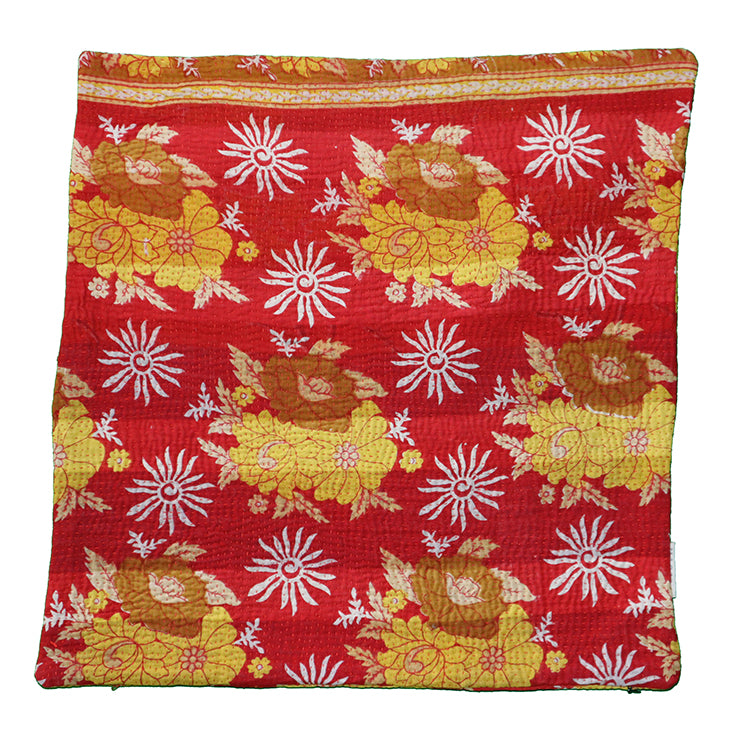 Sari vintage kantha cushion 45*45 cm