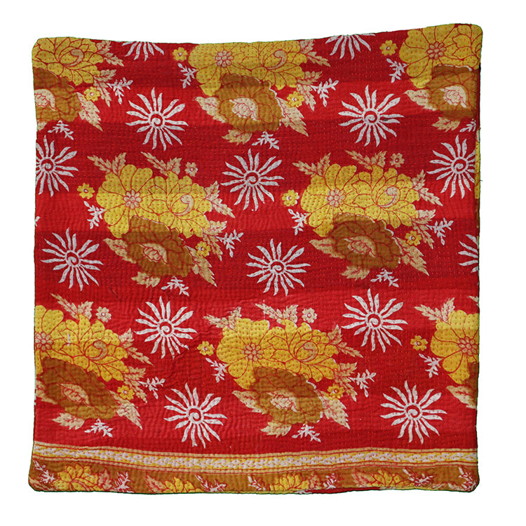 Sari vintage kantha cushion 45*45 cm