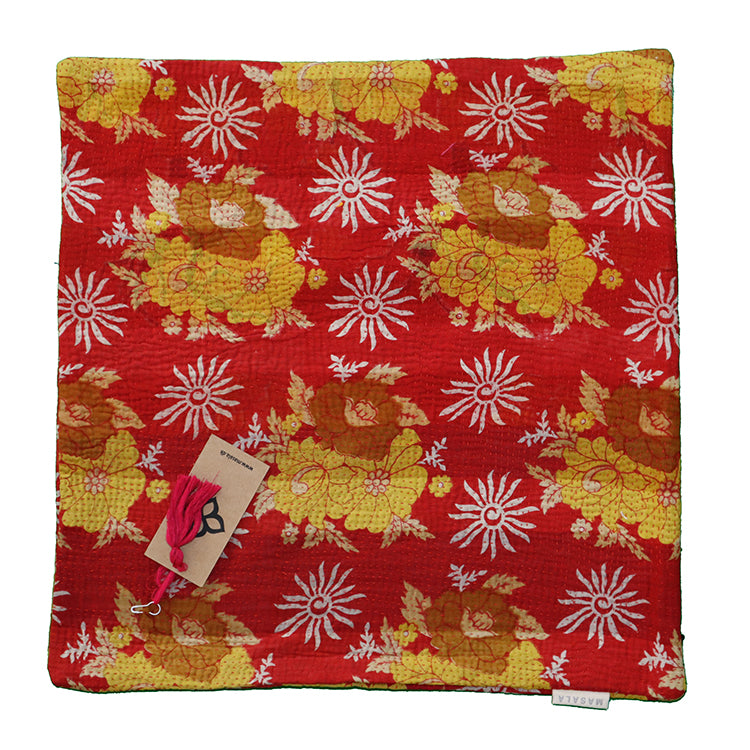Sari vintage kantha cushion 45*45 cm