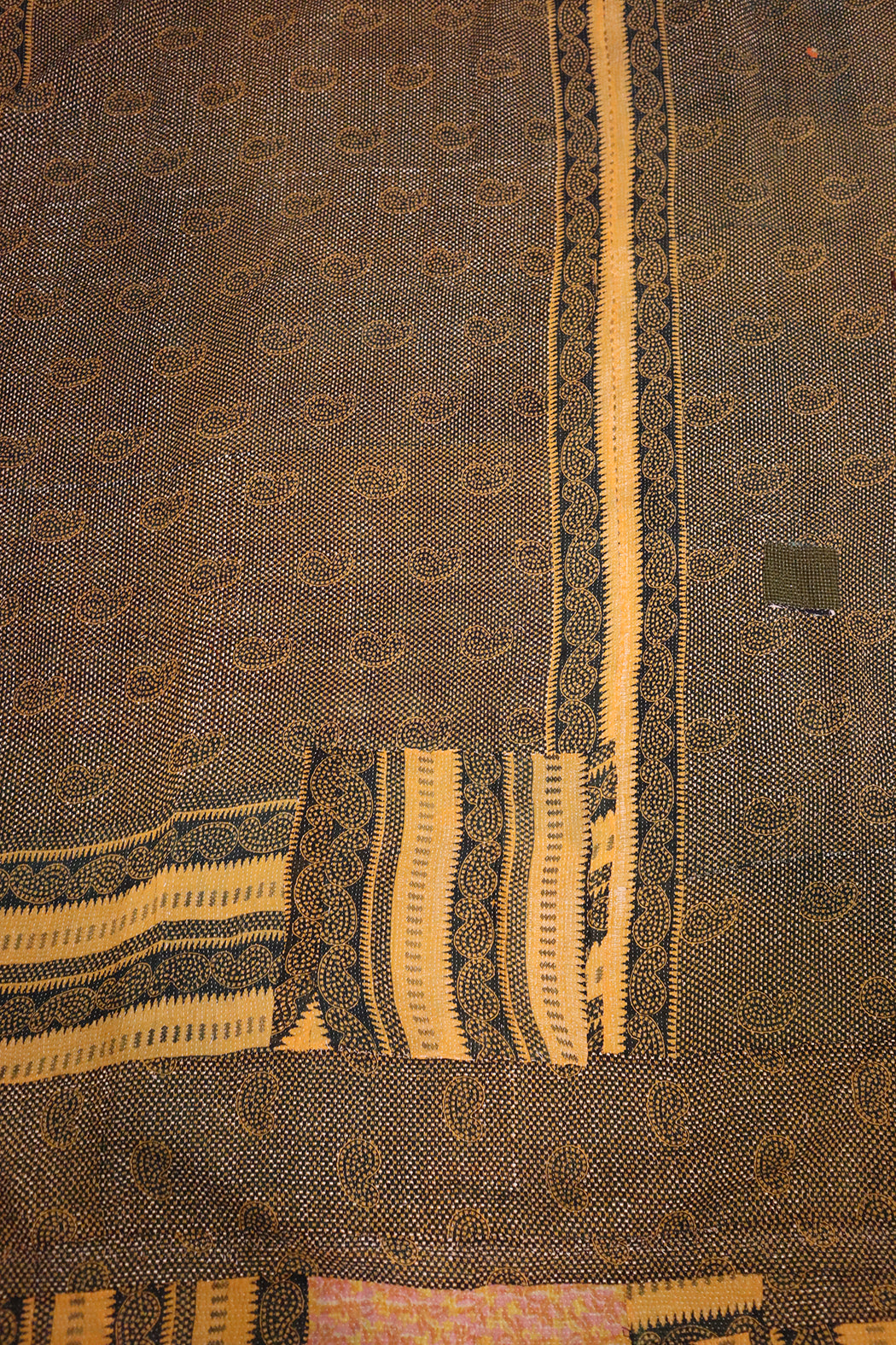 Kantha vintage tæppe – Håndsyet Recycled Bomuld | ca 210*140 cm | MASALA