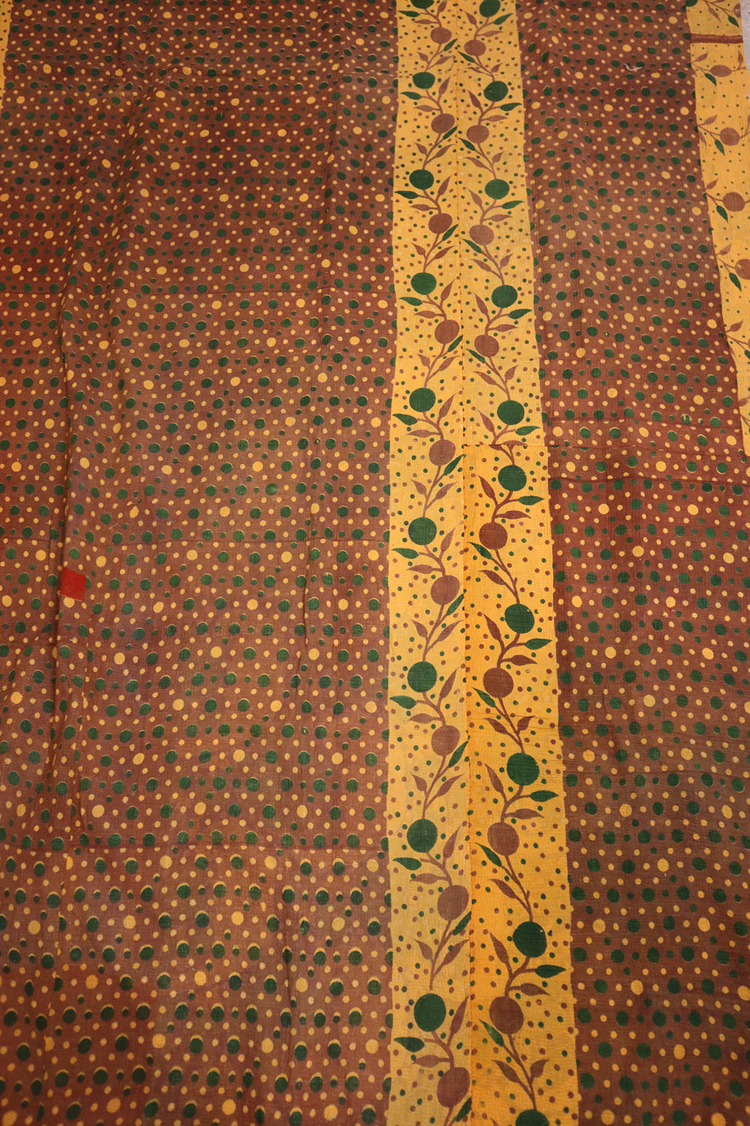 Kantha vintage tæppe – Håndsyet Recycled Bomuld | ca 210*140 cm | MASALA