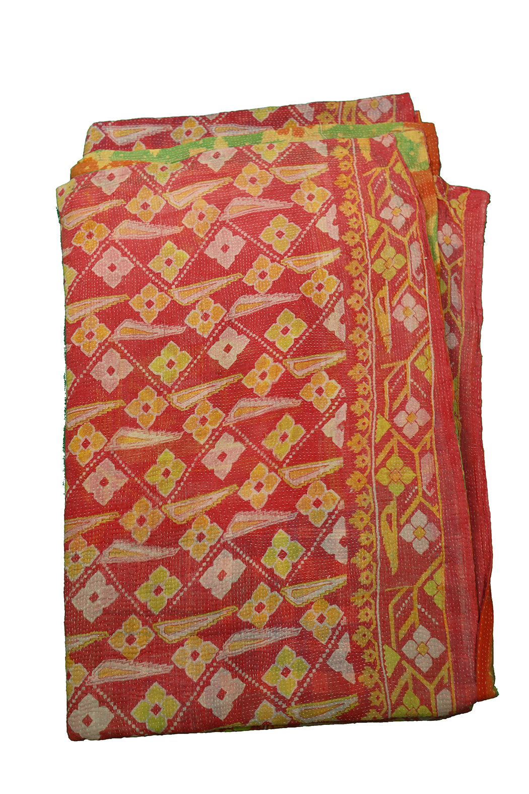 Kantha vintage throw approx 140x210 cm, cotton