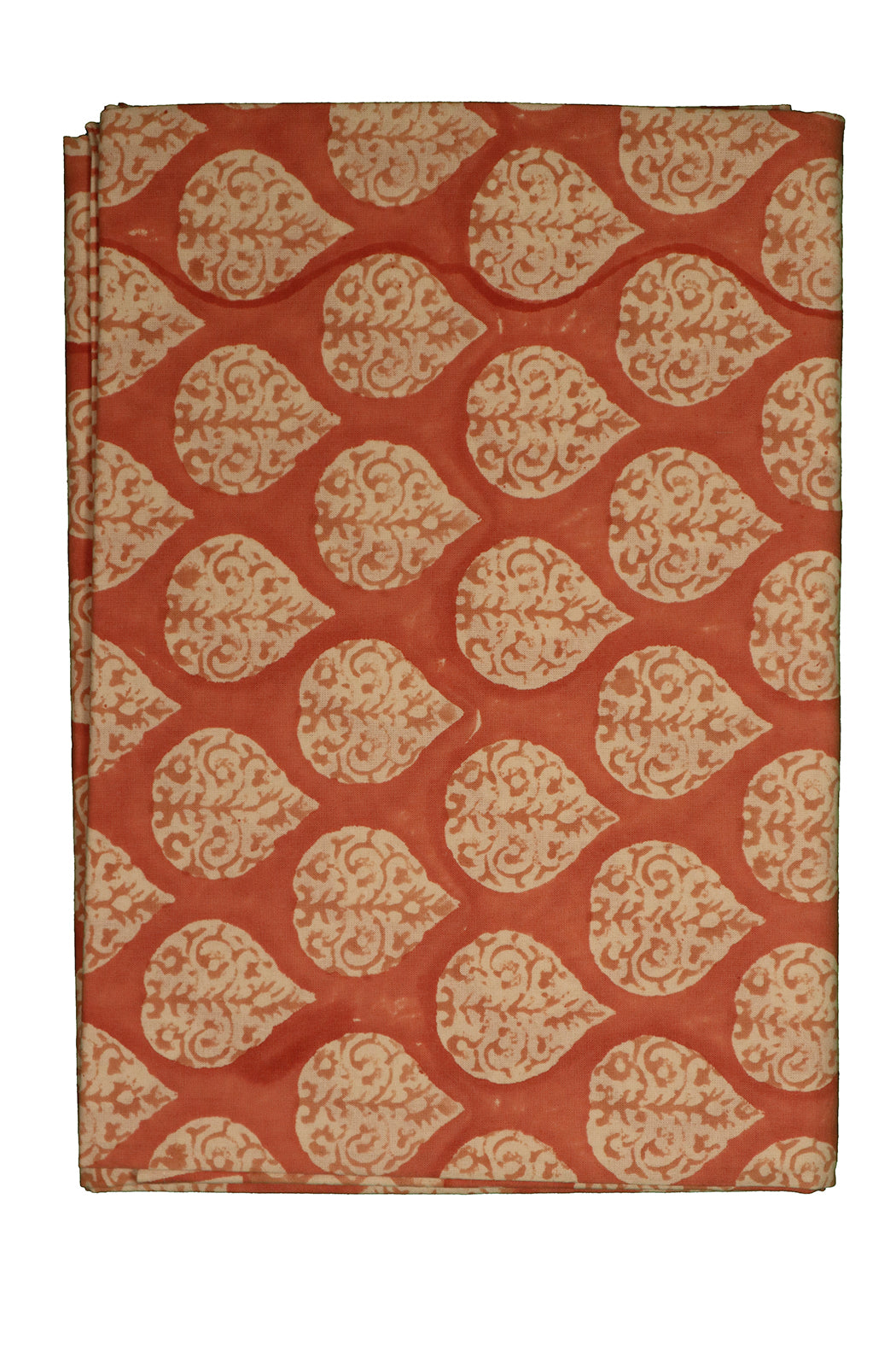 Tischdecke mit Blockdruck, 150 x 220 cm, Baumwolle