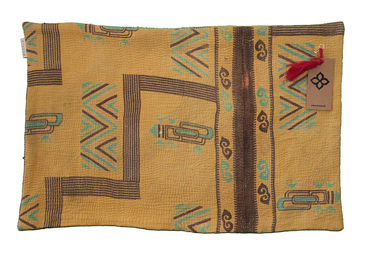 Sari vintage kantha pude 40*60 cm