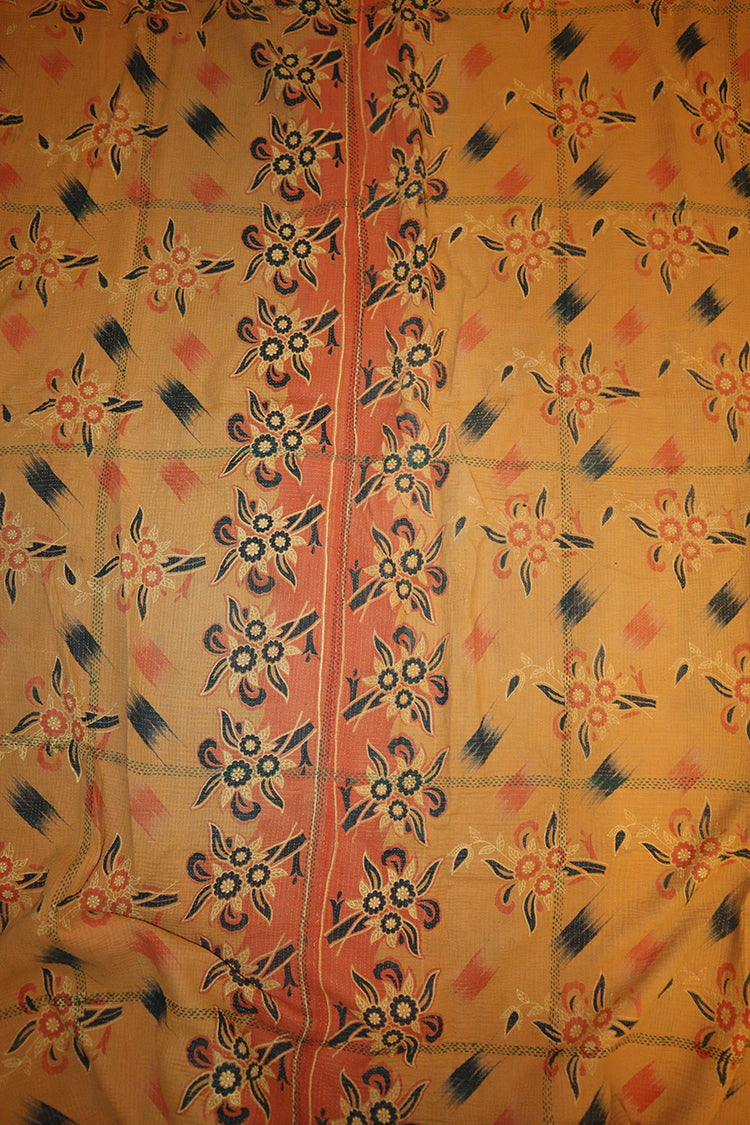 Kantha Vintage Teppich ca. 140x210 cm, Baumwolle