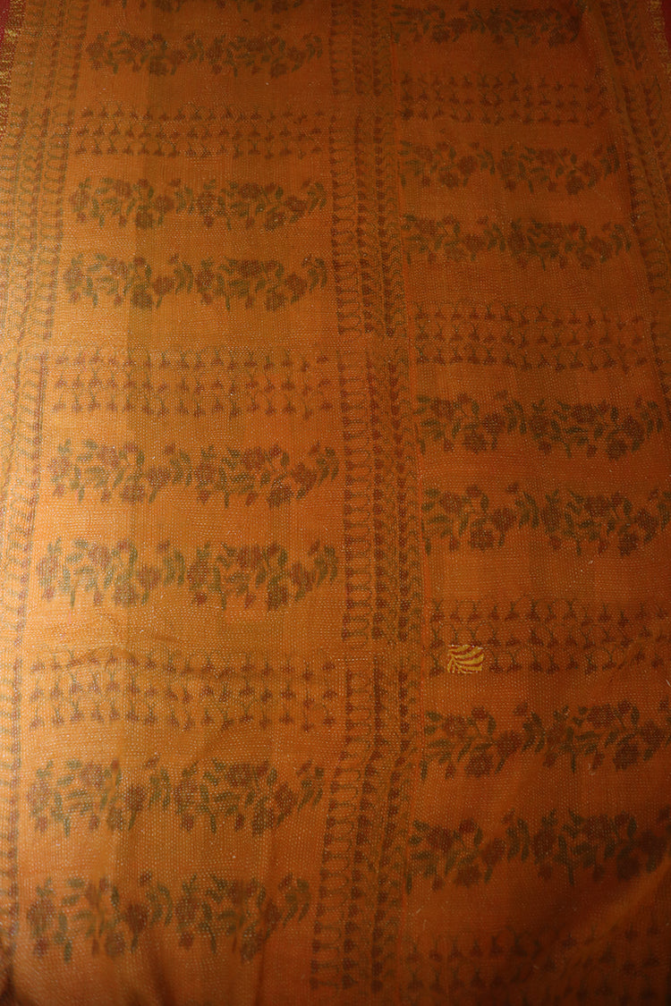 Kantha Vintage Teppich ca. 140x210 cm, Baumwolle