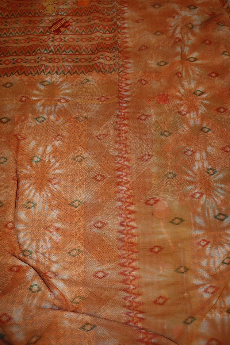 Kantha vintage throw approx 140x210 cm, cotton