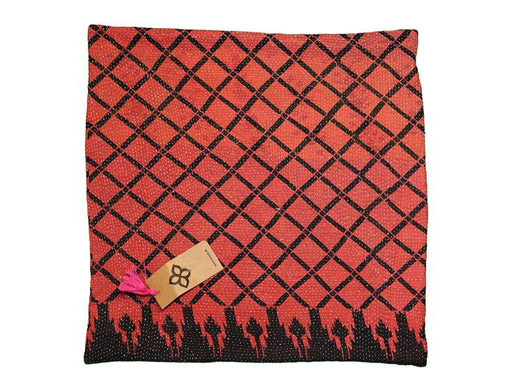 Sari vintage kantha cushion 45*45 cm
