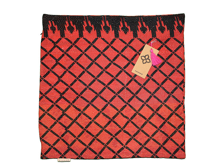 Sari vintage kantha cushion 45*45 cm