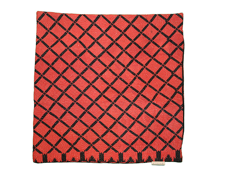 Sari vintage kantha cushion 45*45 cm