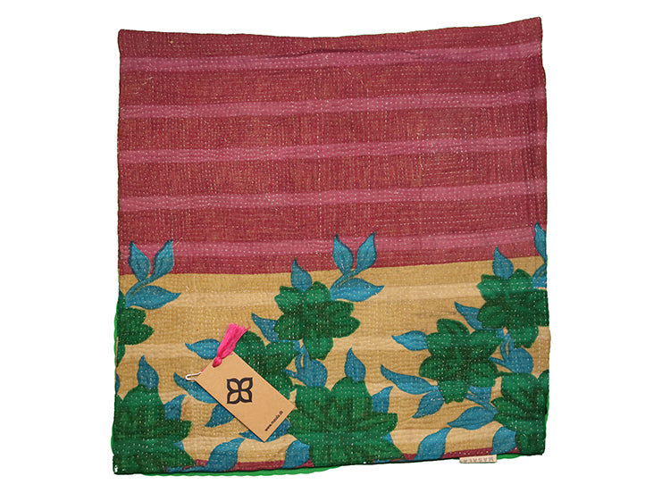 Sari vintage kantha cushion 45*45 cm