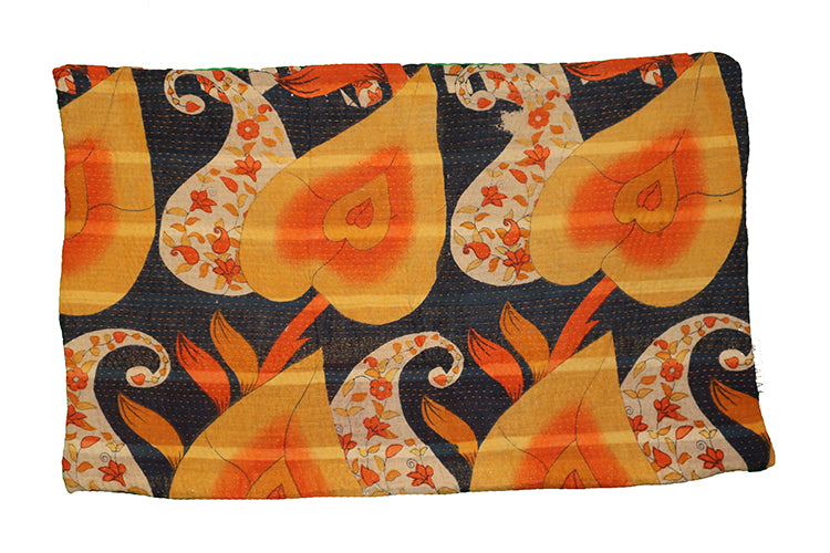 Sari vintage kantha cushion 30*50 cm