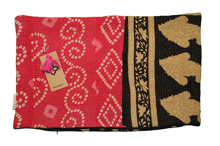 Sari vintage kantha cushion 30*50 cm