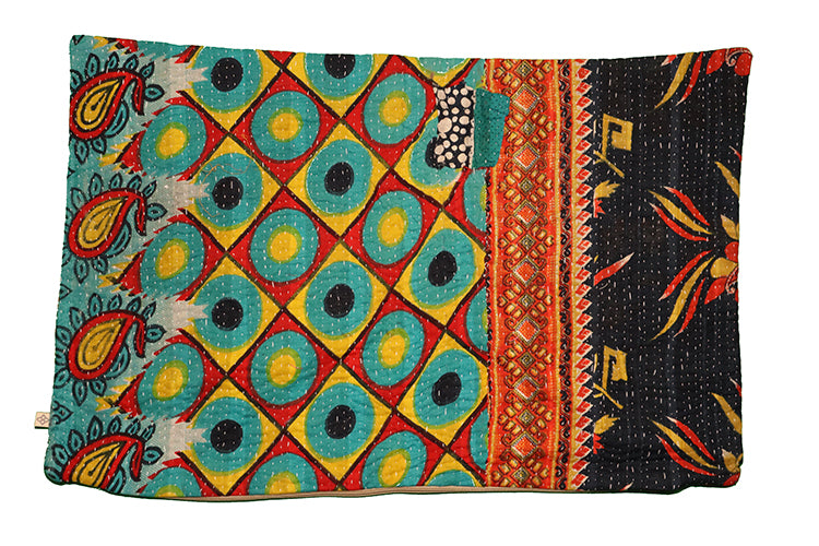 Sari vintage kantha cushion 40*60 cm