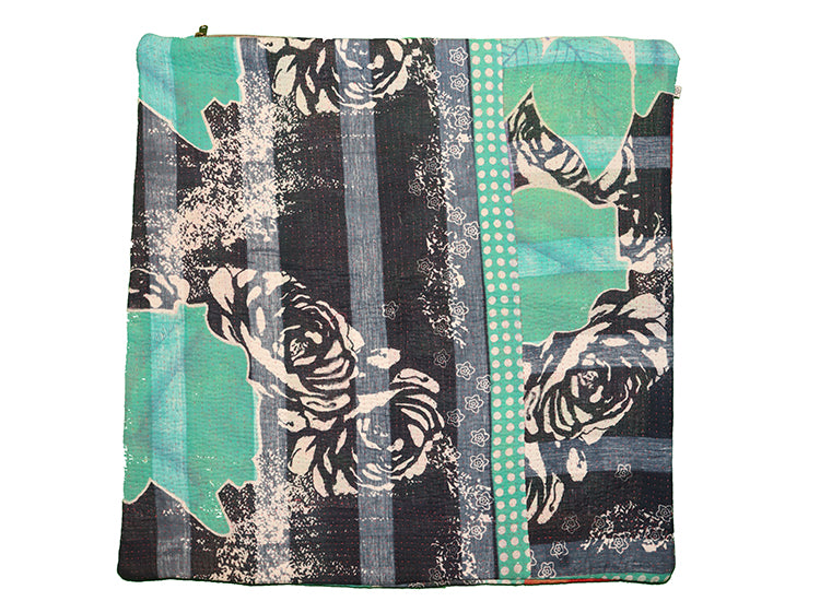 Sari vintage kantha cushion 45*45 cm