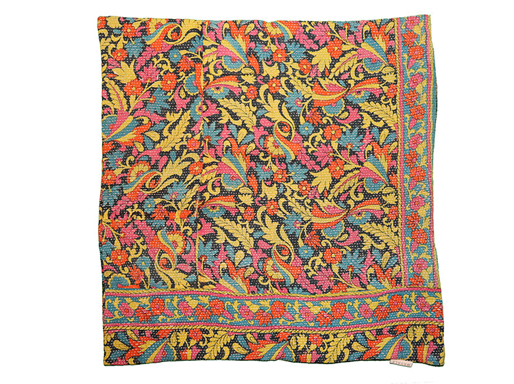 Sari vintage kantha pude 60*60 cm