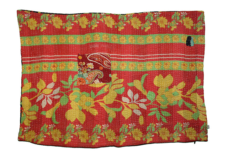 Sari Vintage Kantha Kissen 50*70 cm