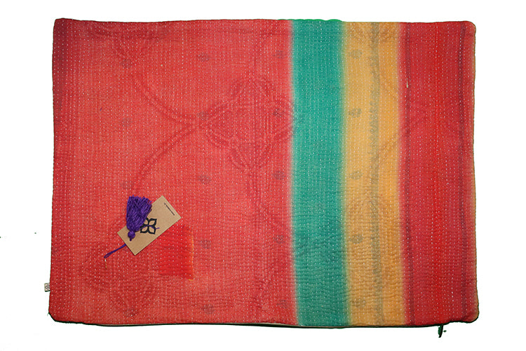 Sari Vintage Kantha Kissen 50*70 cm