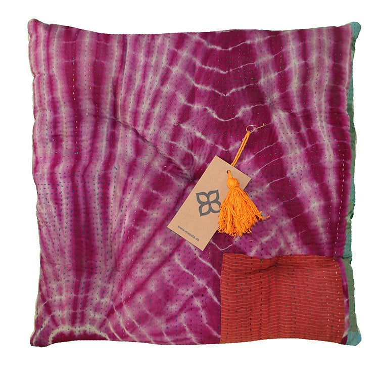 Kantha vintage chair pad 40*40 cm cotton
