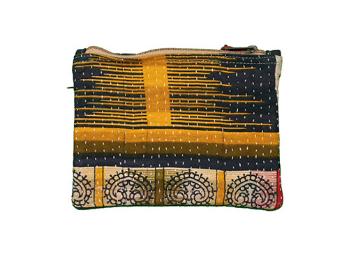 Kantha-Sari-Geldbörse 14*19 cm