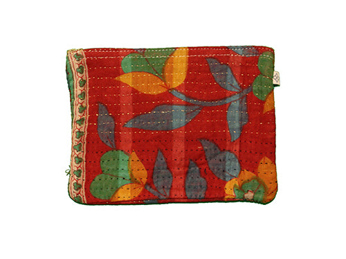 Kantha-Sari-Geldbörse 14*19 cm