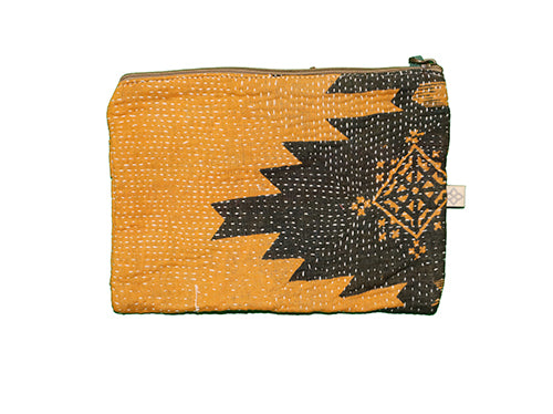 Kantha-Sari-Geldbörse 14*19 cm