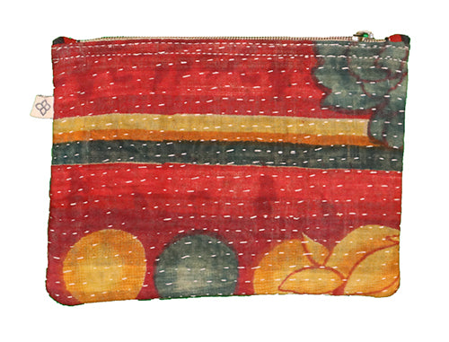 Kantha-Sari-Geldbörse 14*19 cm