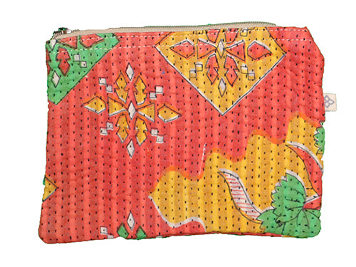 Kantha-Sari-Geldbörse 14*19 cm