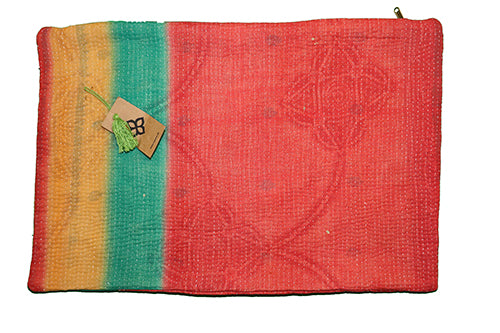 Sari vintage kantha cushion 40*60 cm