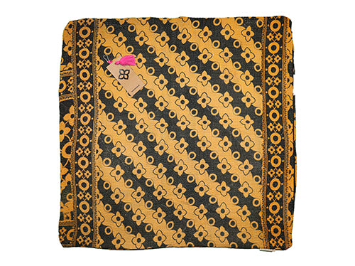 Sari vintage kantha pude 60*60 cm