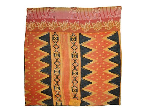 Sari vintage kantha pude 60*60 cm