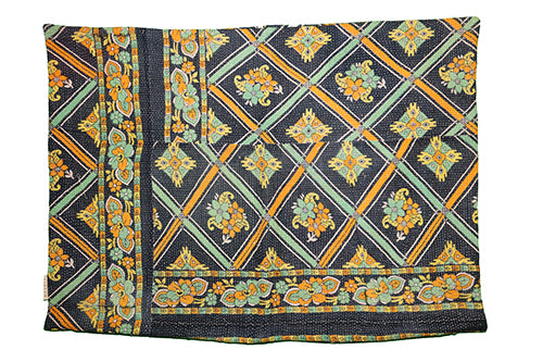 Sari Vintage Kantha Kissen 50*70 cm