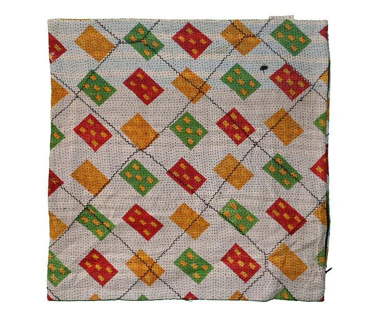 Sari vintage kantha cushion 45*45 cm