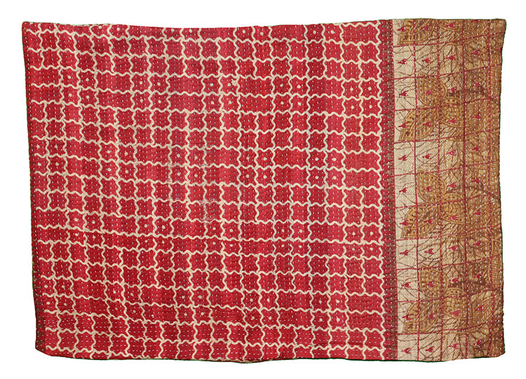 Sari Vintage Kantha Kissen 50*70 cm