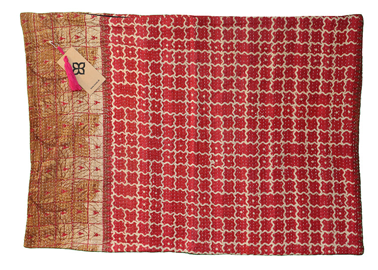 Sari Vintage Kantha Kissen 50*70 cm