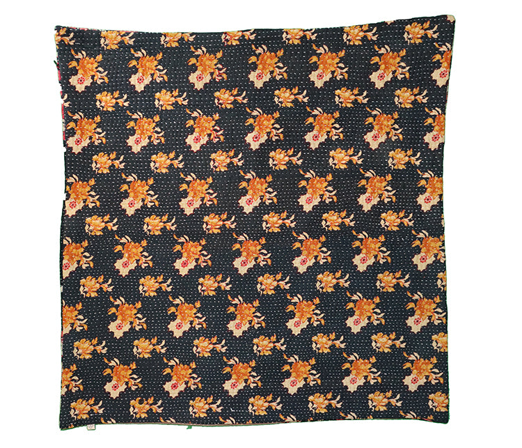 Sari vintage kantha pude 60*60 cm