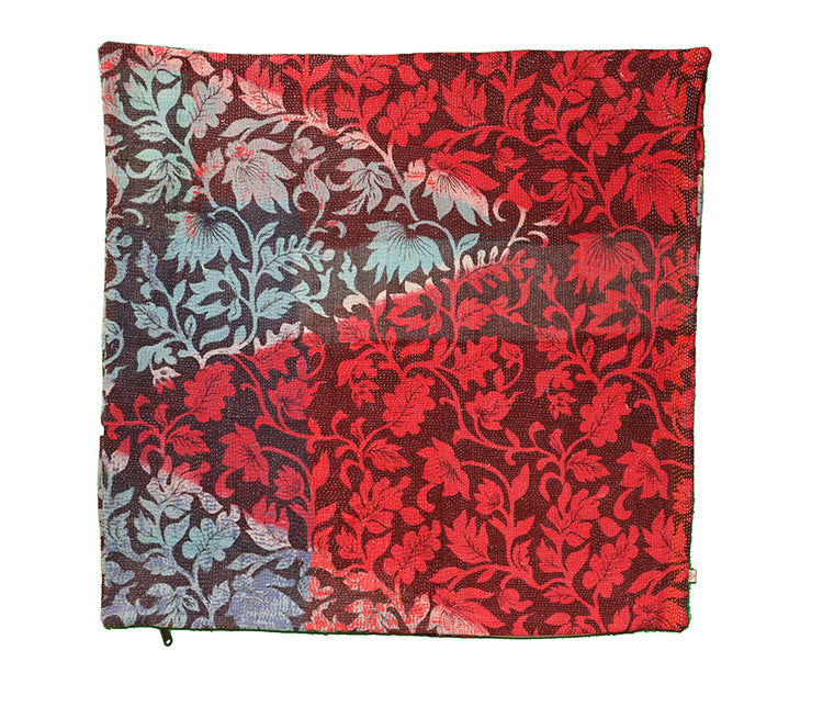 Sari vintage kantha pude 60*60 cm
