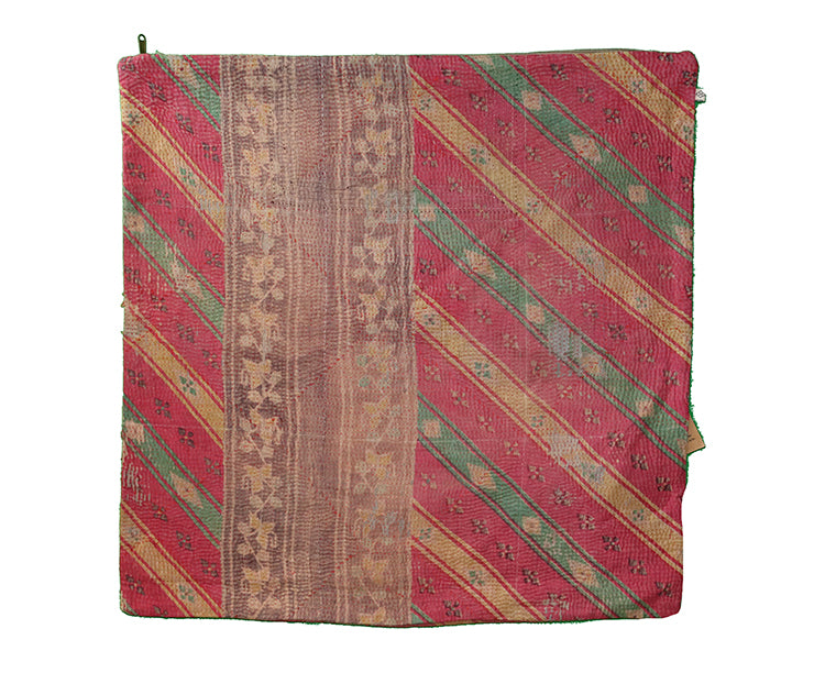 Sari vintage kantha cushion 45*45 cm