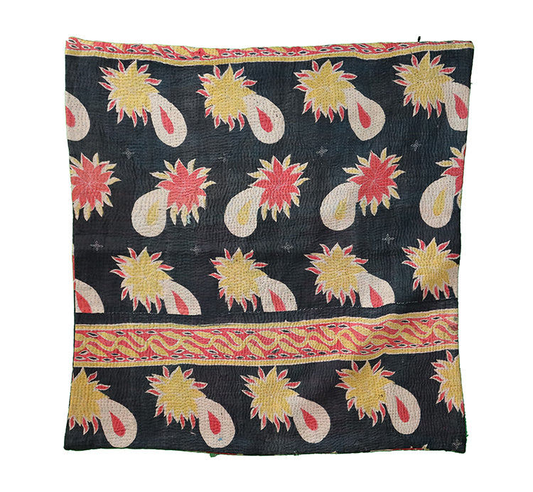 Sari vintage kantha pude 60*60 cm