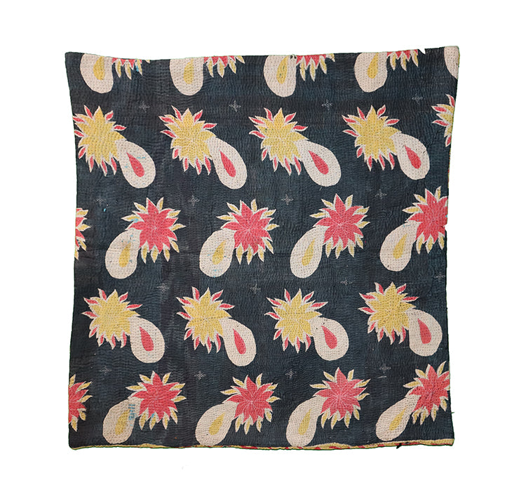 Sari vintage kantha pude 60*60 cm