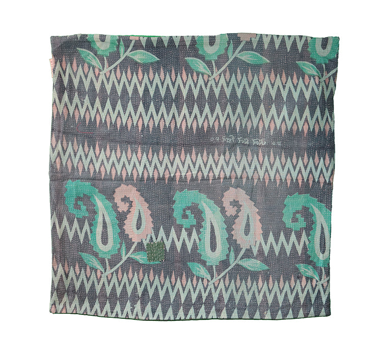 Sari vintage kantha cushion 45*45 cm