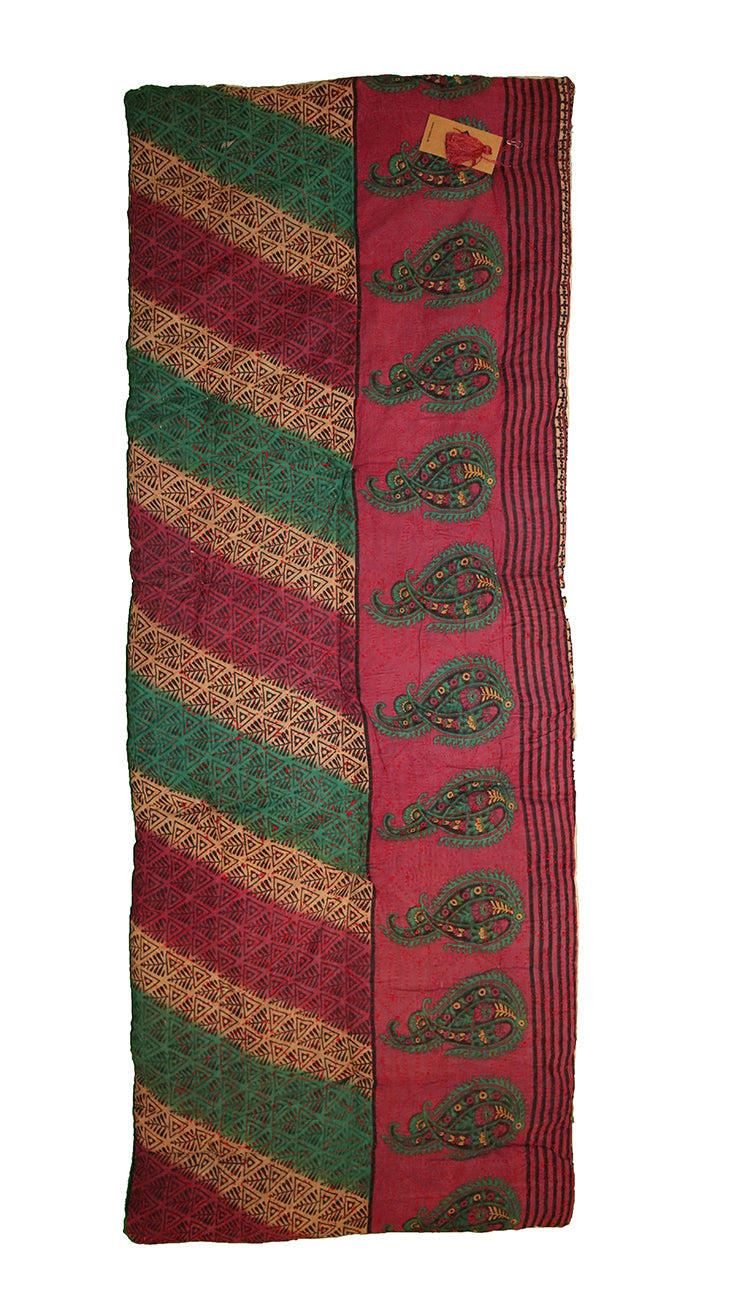 Kantha vintage bench cushion 45*120 cm cotton
