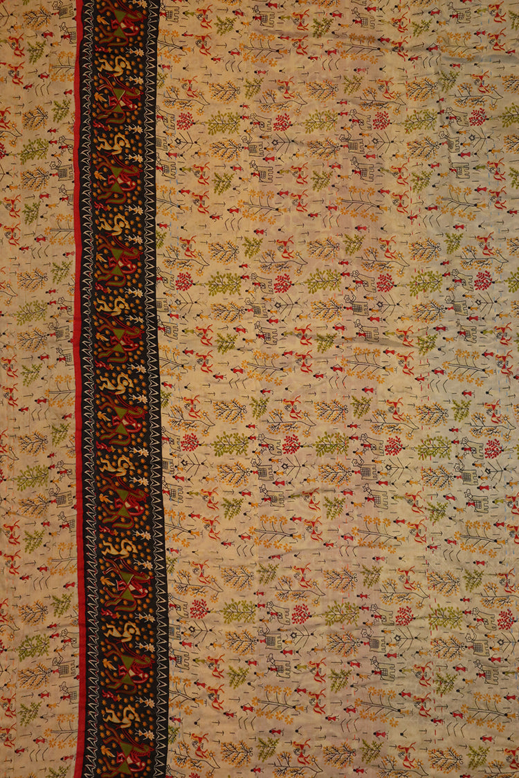 Vintage sari quilt, cotton 140x200 cm